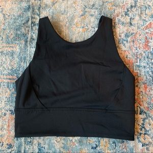 Lululemon Black Stronger As One Bra Size 6